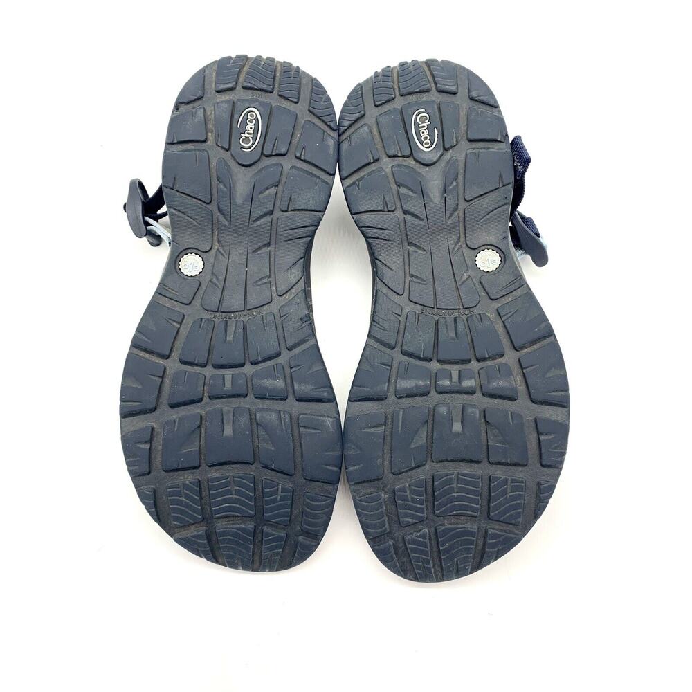 Chaco Classic Strappy Sport Sandal Aztec Design Blue Women's Size 6M - Picture 9 of 10
